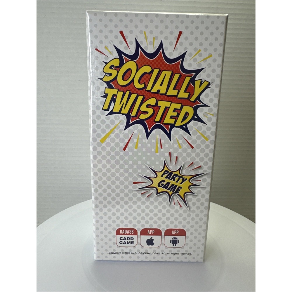 SOCIALLY TWISTED College Sorority Fraternity Adult Party‎ Card Game Sealed